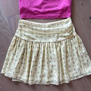 Zara Floral summer skirt Size 10